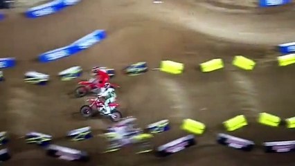 Malcolm Stewart Crash AMA Supercross Glendale
