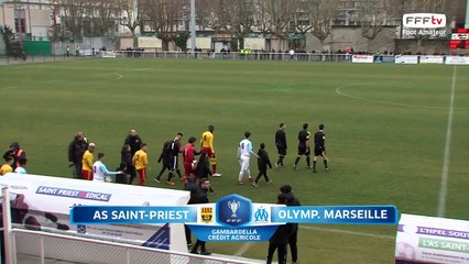 COUPE GAMBARDELLA-CA I 32e de finale - AS St-Priest / OM - 13/01/19 (3)