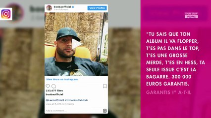 Booba : Kaaris lui propose un combat à un million d’euros
