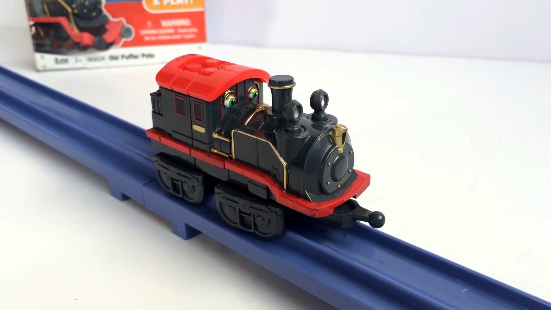 Chuggington Mega Bloks Buildable Old Puffer Pete Unboxing Review - video  Dailymotion