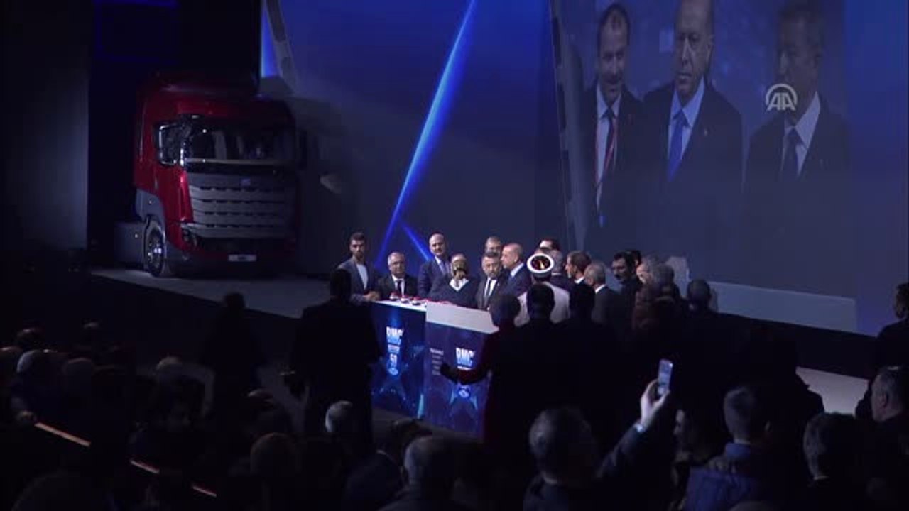 Erdoğan, "Bmc Gelecek 50 Yıl Buluşması" Programına Katıldı - Bmc Karasu Fabrikasının Temel Atma...