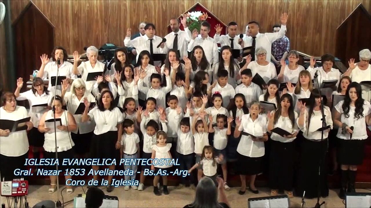 Iglesia Evangelica Pentecostal. Alabanza coro de la iglesia (2). 02-12-2018