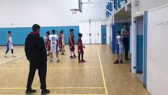 MOMENTOS PARTIDO EMDARCOS- CB CHIPIONA INFANTIL. CANASTA DE AGUSTIN.