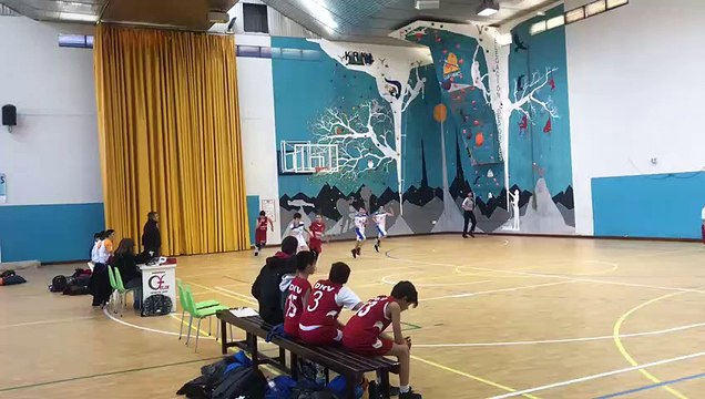 MOMENTOS PARTIDO EMD ARCOS- CB CHIPIONA INFANTIL. CANASTA ALE MARTIN