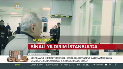 Binali Yıldırım vatandaşlarla sohbet etti