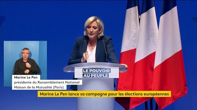 Gilets jaunes : On ne lutte pas contre la désespérance sociale à coups de matraque , affirme Marine Le Pen