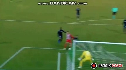 Goal Fortounis (0-1)Levadiakos vs	Olympiakos Pireus
