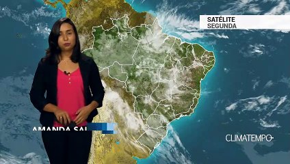 Previsão Brasil – Pancadas de chuva