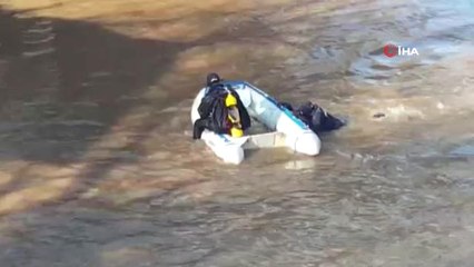 Büyük Menderes Nehri'ne Düşen Şahsı Arama Çalışmaları Devam Ediyor