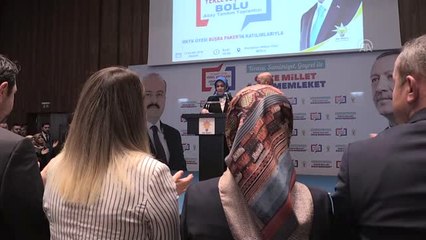 AK Parti Bolu Belediye Başkan Adaylarını Tanıtım Toplantısı - Bolu