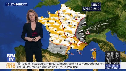 La météo pour ce lundi 14 janvier 2019