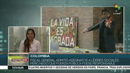 Colombia: se movilizan para exigir cese de violencia contra líderes