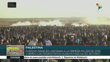Palestina: 1 persona muerta y 145 heridas por Israel