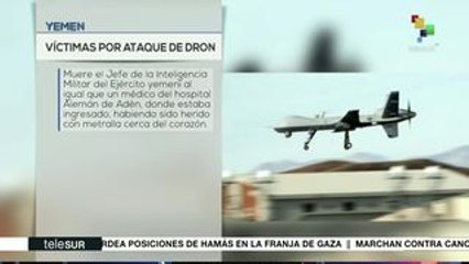 Jefe de Inteligencia Militar yemení muere tras ataque con dron