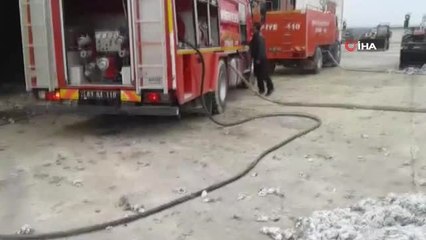 Çırçır Fabrikasında Çıkan Yangın Korkuttu