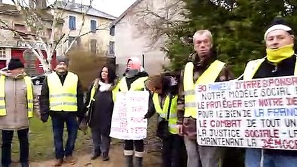 Rassemblement interdit des gilets jaunes à Neufchâteau