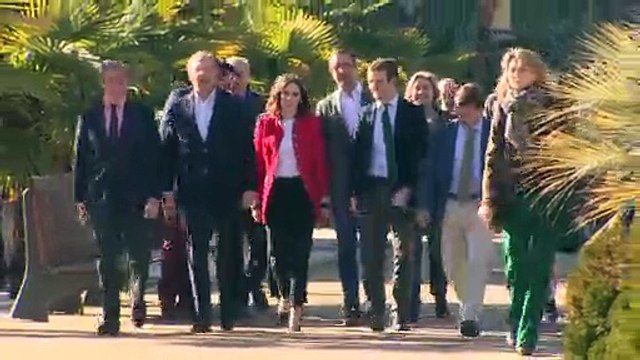 El PP presenta las candidaturas de Ayuso y Almeida para Madrid