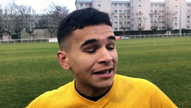 Gambardella U19 – Omar BENYOUNES réagit après la qualification de l’AS SAINT-PRIEST contre l’OM