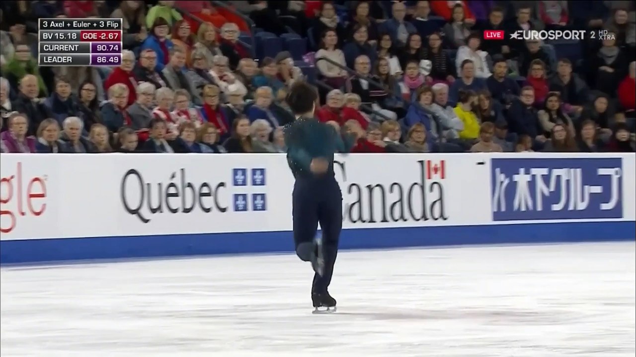 Shoma  Uno - Skate Canada 2018 - German ESP commentary (Engl.Subs)