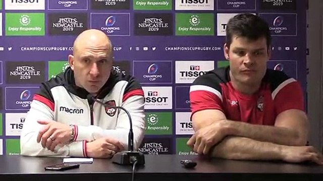 Mignoni et Puricelli après LOU/Saracens