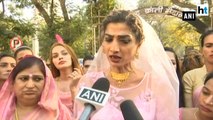 Transgender community protests against the Trans Bill passed in Lok Sabha