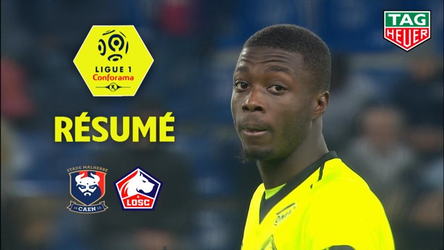 SM Caen - LOSC (1-3) - Résumé - (SMC-LOSC) / 2018-19