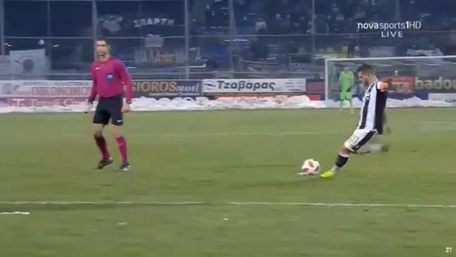 0-1 Vieirinha AMAZING Goal - Asteras Tripolis 0-1 PAOK - 13.01.2019 [HD]