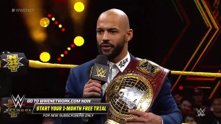 Johnny Gargano lays out Ricochet_ WWE NXT, Jan. 9, 2019