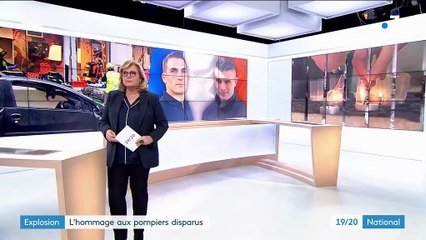 Explosion à Paris : l'hommage aux deux jeunes pompiers disparus