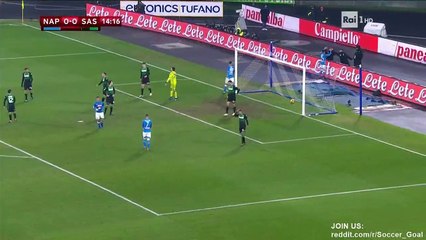 Arkadiusz Milik Goal HD - Napoli 1 - 0 Sassuolo - 13.01.2019 (Full Replay)