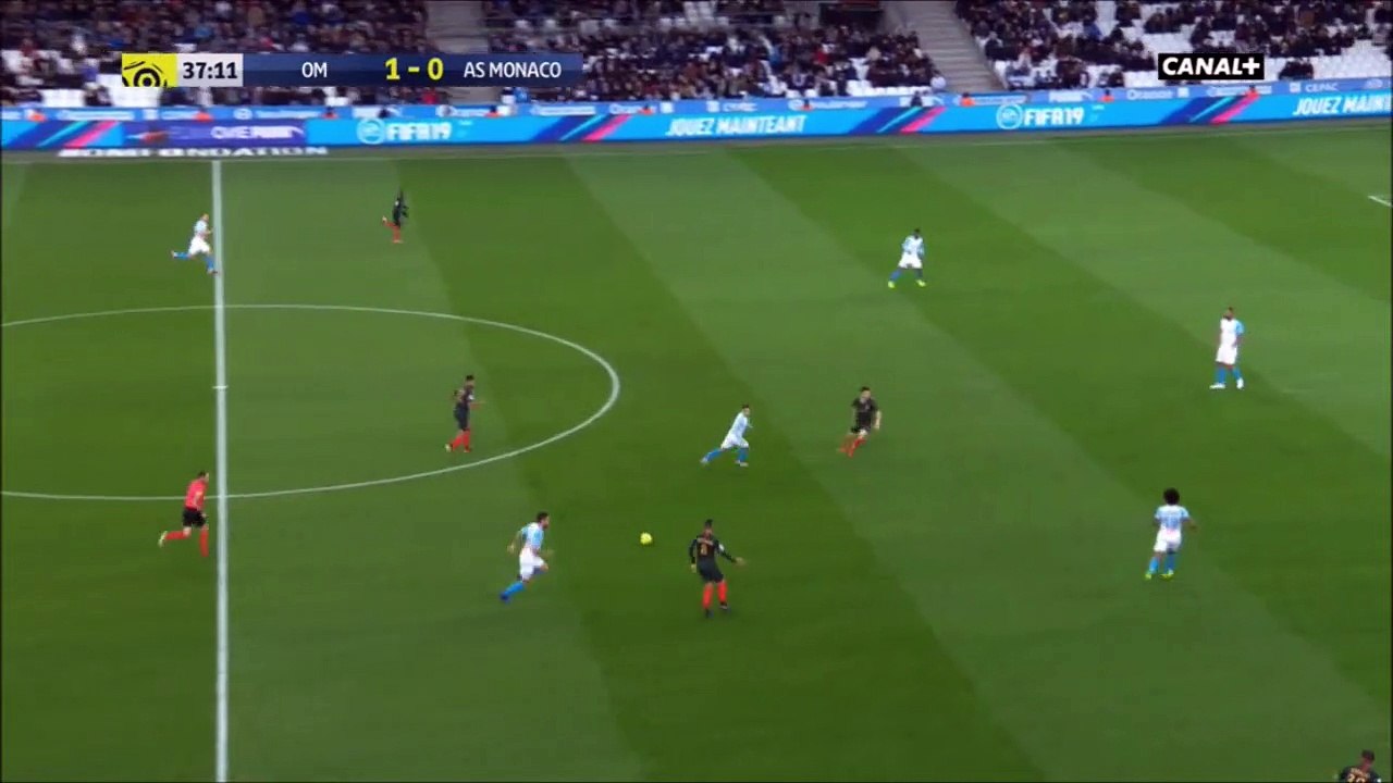Youri Tielemans goal - Marseille 1-[1] Monaco