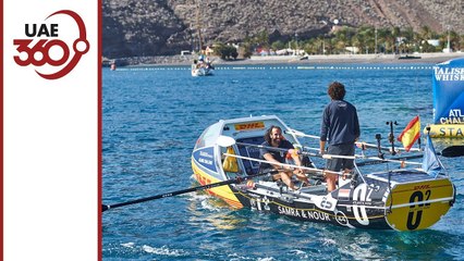 Omar Samra and Omar Nour's Atlantic Challenge race start