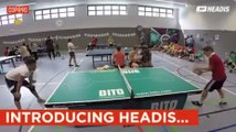 Simple game played on a tennis table similar to table tennis but with a few changes and it looks interesting