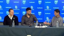 San Diego Padres introduce newly signed first baseman Eric Hosmer at press conference