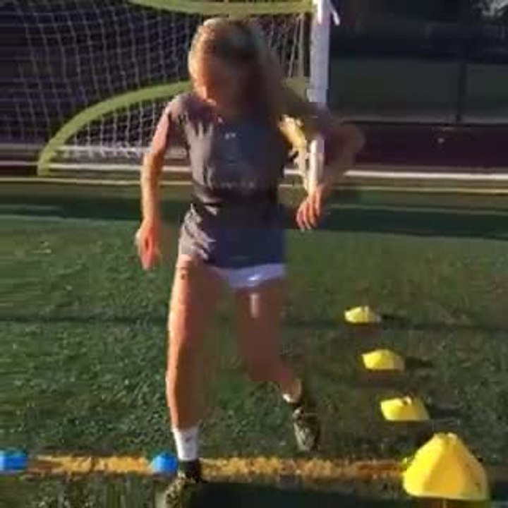 Amazing Training session For A Girl