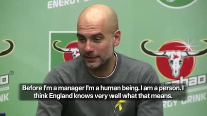 Guardiola gets political after Manchester City win Carabao Cup