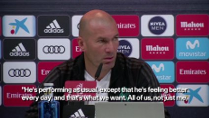 We all want Bale at 100% - Zidane