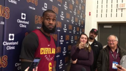LeBron James addresses the 76ers billboards and "Black Panther"