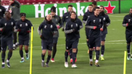 Porto prepare to face Liverpool in second leg of UEFA Champions League tie