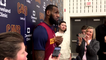 Cavaliers star LeBron James discusses injuries to team and Oscars