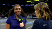 Venus and Serena Williams reaction after losing at Tie Break Tens in New York