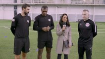 Pires and Desailly take on their final referee challenge