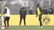 Fans crowds flock to see Bolt's 1st training with Dortmund