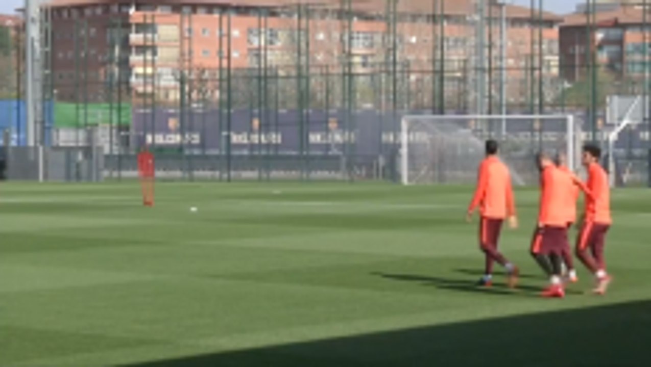Important to keep a clean sheet against AS Roma - Barcelona coach