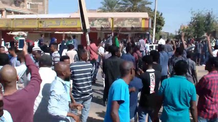 تواصل موجة الاحتجاجات في مناطق مختلفة من السودان