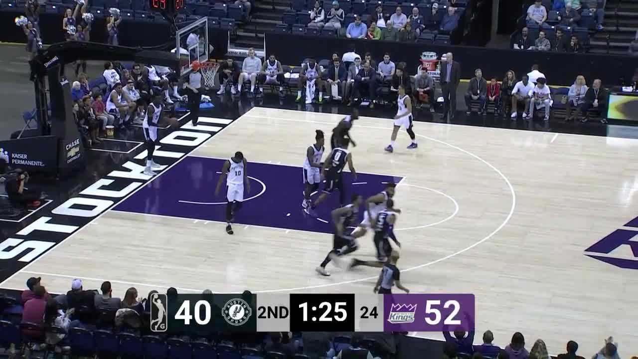 Daniel Ochefu with the flush
