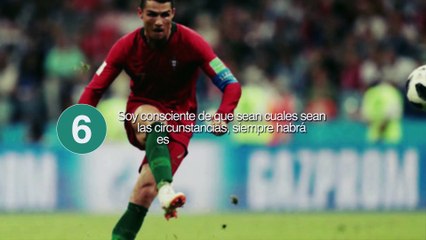 20 Frases de Cristiano Ronaldo | El astro del balón de oro ⚽️