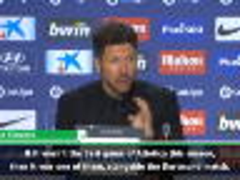 FOOTBALL: La Liga: Simeone hails "the best performance of the season"