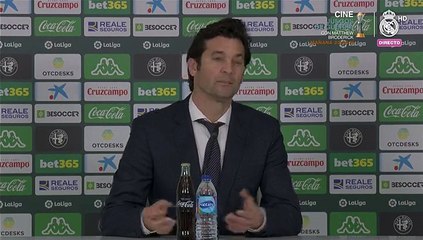 Solari: "¿Isco? Todos forman parte del equipo, los que juegan y los que no"