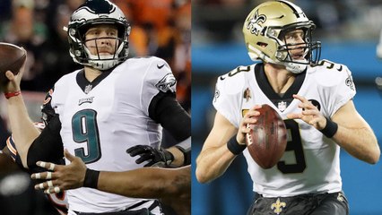 Who has the edge in their playoff matchup: Eagles or Saints?